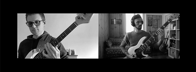 Image of YouTube's NYBW real-time bass jam.