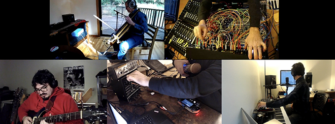 Image of CCRMA's Quarantine Session #32 performance.