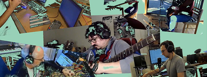Image of CCRMA's Quarantine Session #35 performance.