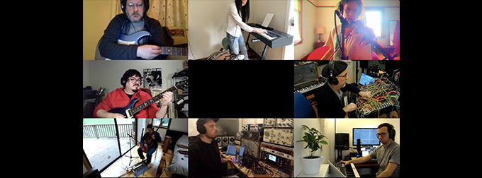 Image of CCRMA's Quarantine Session #37 performance.