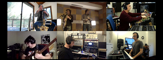 Image of CCRMA's Quarantine Session #41 performance.