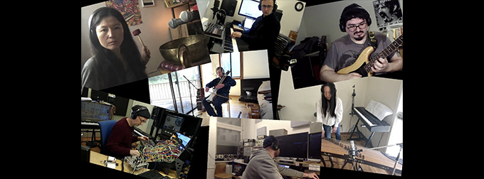Image of CCRMA's Quarantine Session #44 performance.