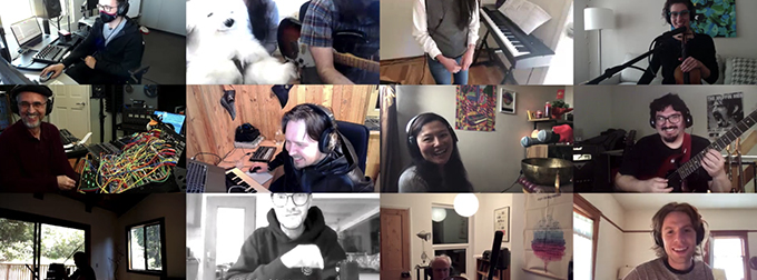 Image of CCRMA's Quarantine Session #44 performance.
