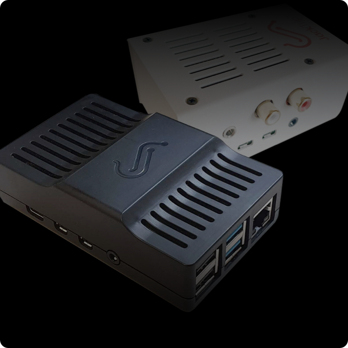 Image of two JackTrip devices.