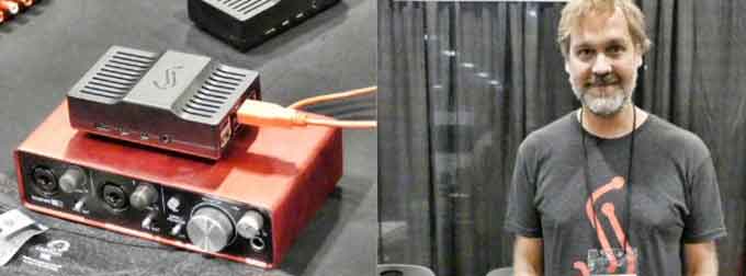 Story image of Mike Dickey at Summer NAMM.